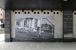 Etxeberrieta fulbol zelai ohia - Antiguo Campo de futbol de Etxeberrieta 1990