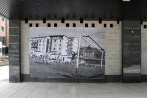 Etxeberrieta futbol zelai ohia - Antiguo Campo de futbol de Etxeberrieta 1990